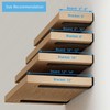 Shelf Brackets Floating Shlef Brackets 12-Inch 6-Packs, 1/5-Inch Thick Heavy