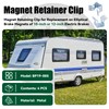 Houoto BP19-005 Magnet Retainer Clip for Dexter 12.25" Electric Trailer