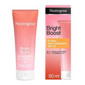 Neutrogena Bright Boost Face Cream Gel, Bianco 50.00 ml (Pack of 1), White