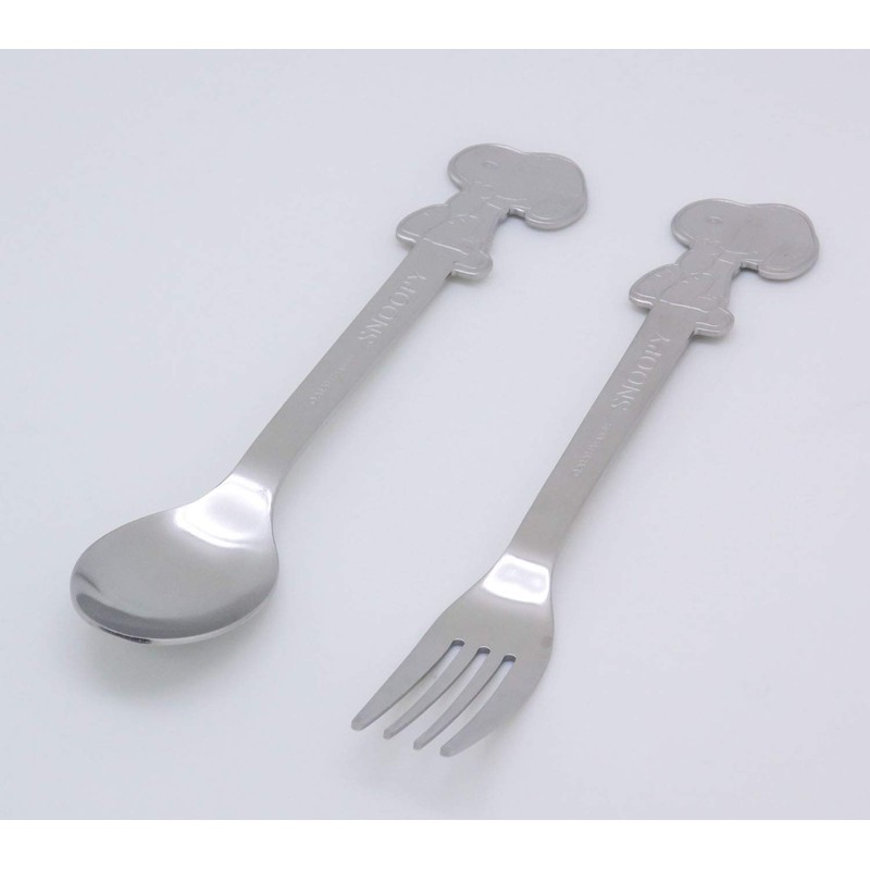 OSK Snoopy Stainless Steel Spoon, Made in Japan, SN-5, Silver