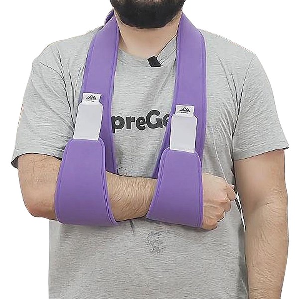 supregear Arm Sling Shoulder Immobilizer, Rotator Cuff Support Brace, Lightweight