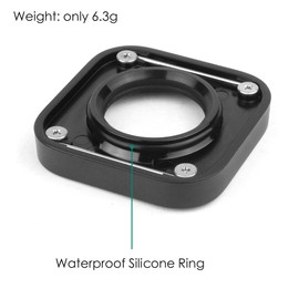 Lens Replacement for GoPro Hero 12/11/10/9 Black Camera, UV Protective Glass Cover GoPro Action Camera Accessories Kits, Hero 11 Black Mini Waterproof Lens Protector Repair Parts Accessory