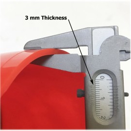 KUFA Sports A Series buoy Inflatable Mark Buoy Pot Float Anchor Buoy - 15" Red/Black Inflatable Buoy