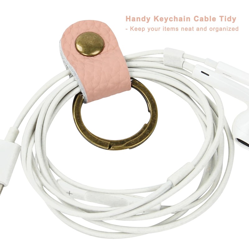 kilofly Genuine Leather Card Slot ID Holder Wallet + Keychain