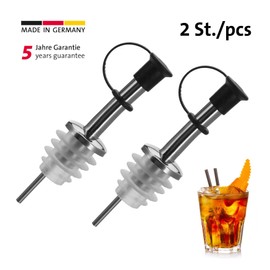 Westmark "Standard" Plastic/Stainless Steel Pourers, White/Silver, 2-Piece