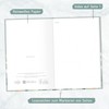 Trendstuff by Häfft A5 Lined Notebook [Minty Leaves] 124 Pages,
