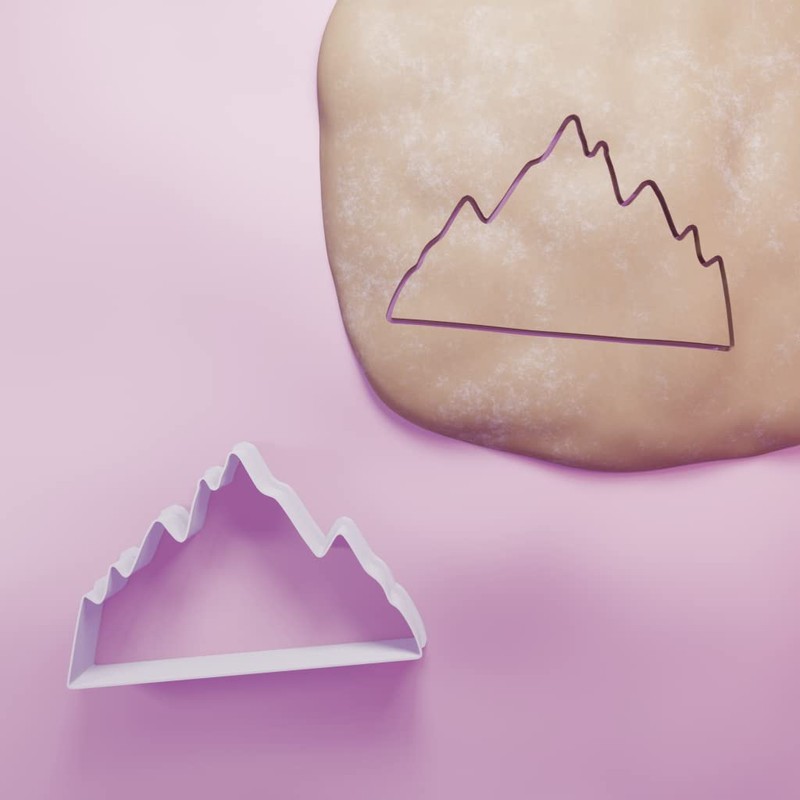 Mountain Range Cookie Cutter
