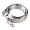 3" Inch V Band Clamp Exhaust Turbo with CNC Flanges