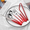 Travel Utensils,Reusable Silverware Set to Go Portable Cutlery Set with