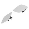 2PCS Headlight Washer Cover 61677171660 for 328i Base 2‑Door Convertible