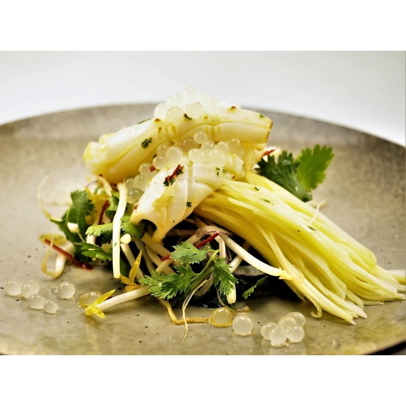 Yuzu Flavored Pearls, 350g Glass Jar (13oz) - Culinary Garnish