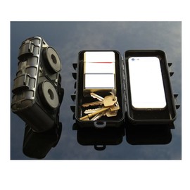 Large Magnetic Waterproof Stash Box Container for Under Car Truck Lorry Van with Very Strong Magnet to Hold 10Kg