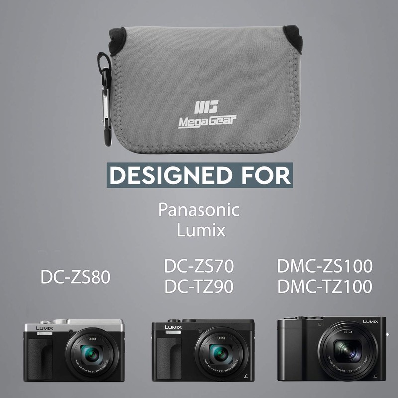 MegaGear MG718 Ultra Light Neoprene Camera Case compatible with Panasonic
