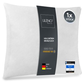Lileno Home Cushion Filling Set - Washable Inner Cushion, Suitable for Allergy Sufferers - Polyester Cushion Inlet, Couch Cushion, Sofa Cushion, Cocktail Cushion and Pillow