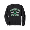 Ronkonkoma New York Irish Shamrock Circle Green Print Sweatshirt