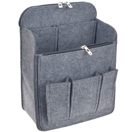 YIICOOLY Bag-In Bag, Inner Bag, Felt, Vertical, Freestanding, Vertical Type, Backpack-In Bag, A4, A5, B5, Large Capacity, Sorting, Travel, Commute, Accessories, Rucksack, Women's, Men's