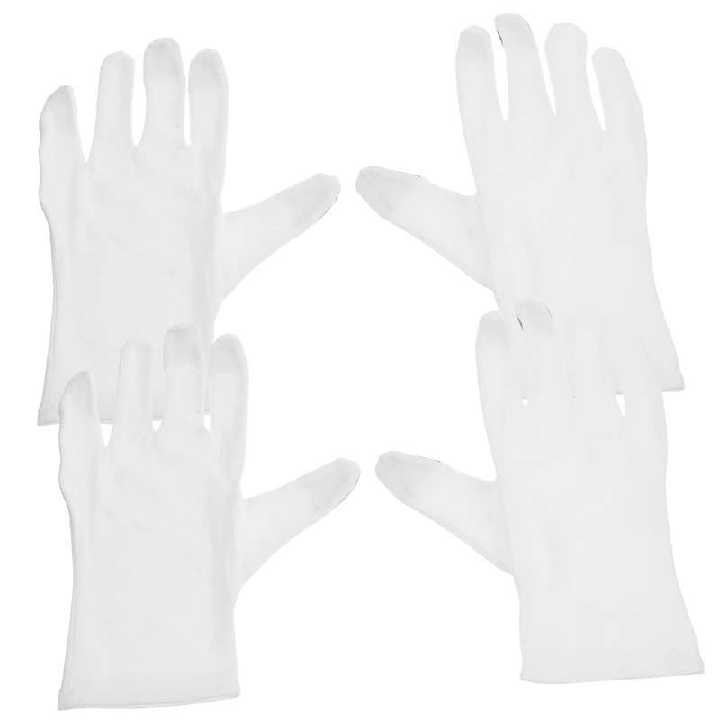 Healeved 8pairs Screen Gloves for Women Thin White Gardening Gloves