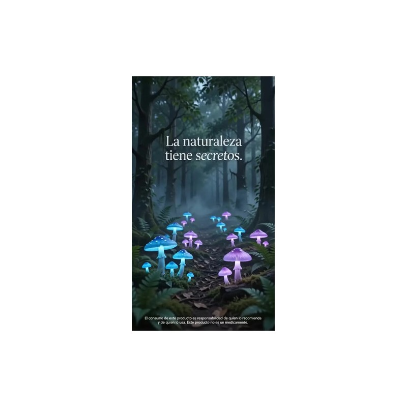 Suplemento Multiblue de Hongos con Melena de León y Cordyceps,