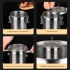 Stainless Steel Spice Filter, Resuable Mesh Tea Ball Strainer Cooking