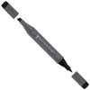Marabu 01480003974 Sketch Marker Graphix Lamp Black, Japanese Double Tip