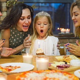 Funngy Crown Tiara, Princess Crown, Silver Tiara, Women's Crown, Silver Crystal Tiara, Rhinestone Crown, Princess Crown for Wedding, Bridal Crown, Proms, Pageants, Princess, Birthday Party