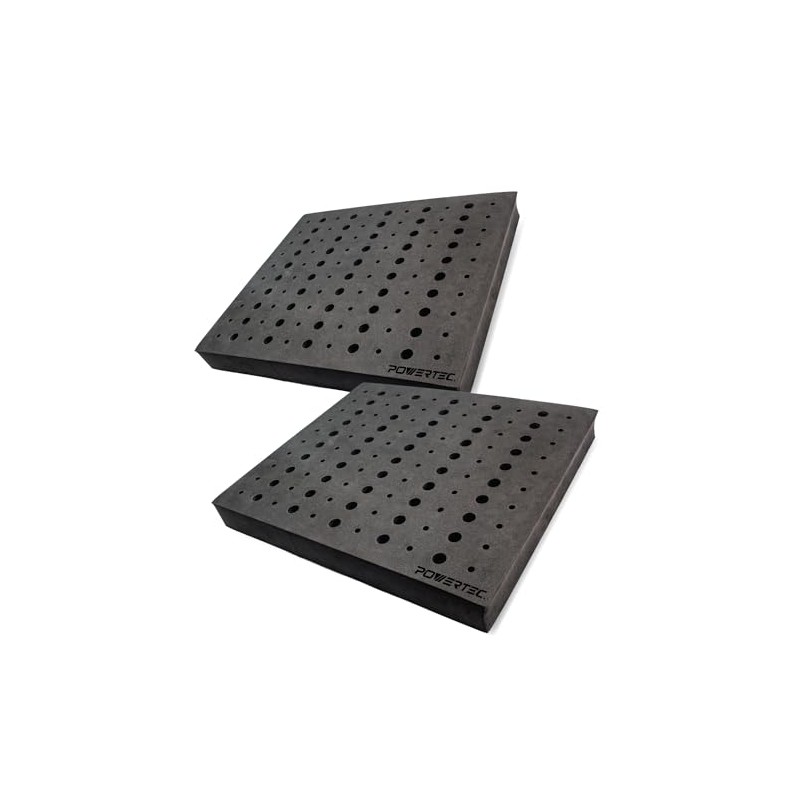 POWERTEC Router Bit Tray Organizer - Holds 110 Bits Each
