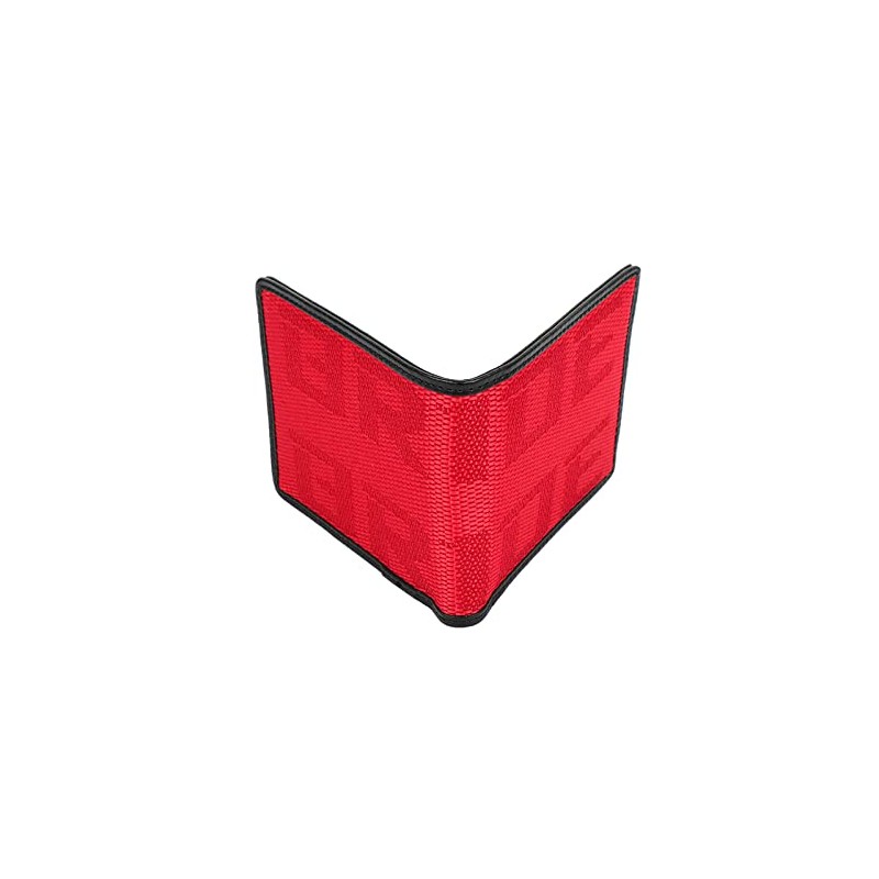 JDM BRIDE Seat Gradation Logo Wallet Custom Stitched Leather Racing