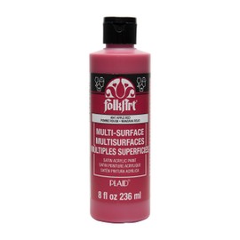 FolkArt Multi-Surface Paint (8 oz), , Apple Red