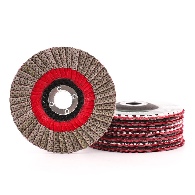 5" Diamond Flap Disc Grinding Sanding Wheels 120 Grit -