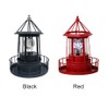 CALIDAKA LED Solar Powered Lighthouse, 360 Degree Rotating Lamp Waterproof