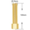 Joywayus 1/2" Female × 1/2“ Male Brass 3.94 inch (100mm)