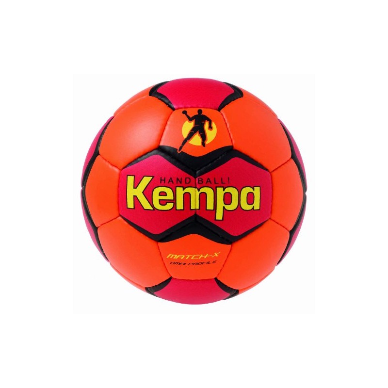 Kempa Spectrum Training Profile Handball - Yellow Fluorescent/Marine/White, Size 3