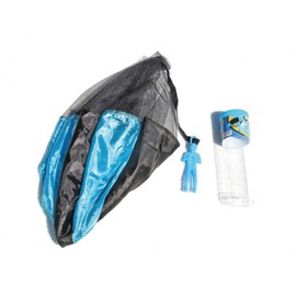 MODELLBAU LINDINGER Parachute Springer Konrad Blue – Universal Use, Parachute Diameter = 500 mm, Plastic, Children from 3 Years