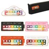 COTATI 5Pcs Social Battery Pin, Interactive Social Battery Slider Pin