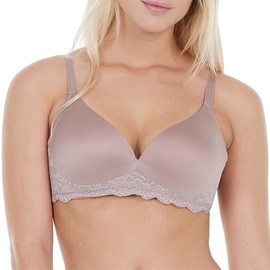 Tops & Bottoms Brassiere sin Varilla para Mujer, Tamaño 36B, Color Kaki