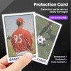HASTHIP® 100Pcs Trading Card Sleeves Self-sealing Card Sleeve for Game