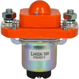 XYZIL MZJ-400A 36V 400A Solenoid Contactor Solenoid for Golf Cart Heavy Duty Plug and Play Direct Replacement