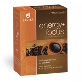 Javita Energy + Focus Instant Coffee 1 box (24 sticks)