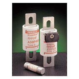 Mersen Electrical Power A50P300-4 A50P300-4, 300A, 500V AC, 450V DC, Fast Acting, Blade Fuse