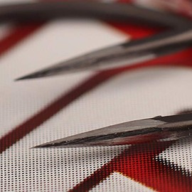 Gardner Covert Dark Mugga Hooks: Barbed: 6