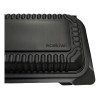 Contenedor Liso 9x6 Pulgadas Desechable Biodegradable 150pzs