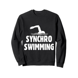 Synchro Swimming Minimalist Sporty Team Sweatshirt