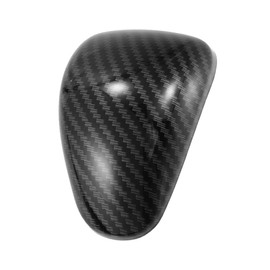 X AUTOHAUX Car Gear Shifting Knob Cover Trim ABS Carbon Fiber Pattern for Honda Accord Sedan 9th Gen 2013-2017