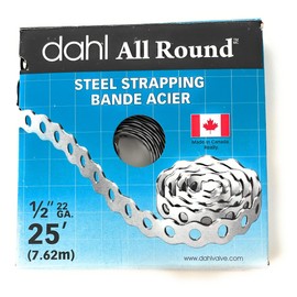 1/2" x 25' Steel Pipe Strapping