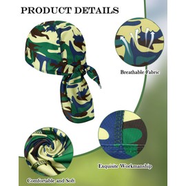 Foaincore Paquete de 8 Gorras de Calavera para Hombres Que absorben el Sudor, Forro de Casco de refrigeración para Ciclismo y Motocicleta