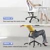 Frassie 28 Inch Heavy Duty Office Gaming Chair Metal Base