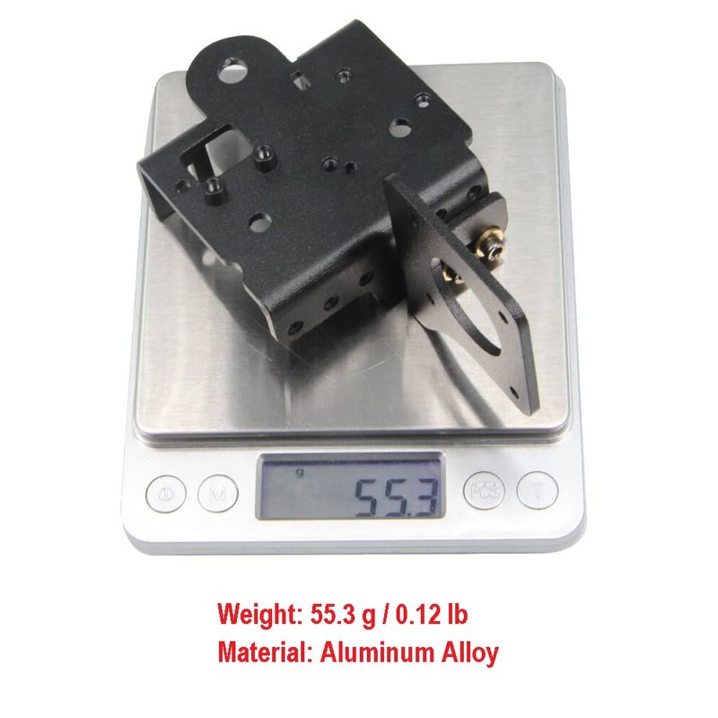 Zeberoxyz Upgrade Direct Drive Support Aluminium Plate with Pulleys with