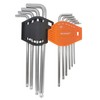 NordWolf 10-Piece Torx Wrench Set, S2 Steel Long Arm Security