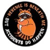Revenge Raccoon Enamel Pin
