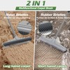 Walensee Carpet Rake for Pet Hair Removal, 61" Carpet Hair